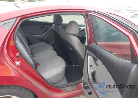 2013 Hyundai Elantra Gls z USA, uszkodzony, nr VIN 5NPDH4AE0DH431636